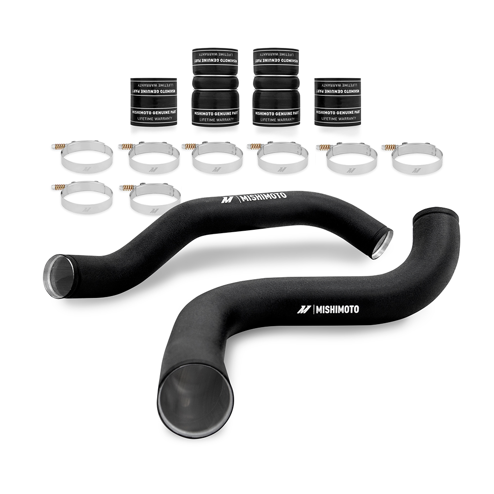 Mishimoto — Mishimoto 99-03 Ford 7.3L Powerstroke PSD Intercooler Pipe/Boot Kit - Wrinkle Black
IC Pipe and Boot Kit - view 6